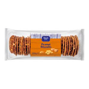 Dutch Style Caramel Peanut Biscuits