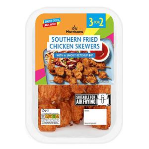 Morrisons Southern Fried Chicken Skewers & Smoky Ketchup Dip