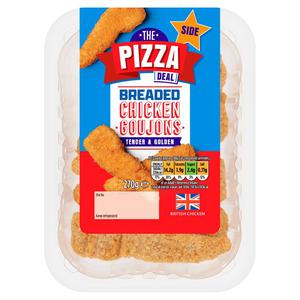 Morrisons The Pizza Deal Breaded Chicken Goujons