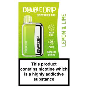 Double Drip Disposable Pod Lemon & Lime 20mg