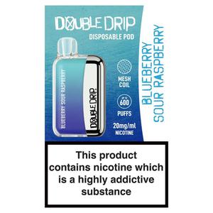 Double Drip Disposable Pod Blueberry Sour Raspberry 20mg