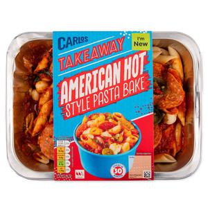 Carlos Takeaway American Hot Style Pasta Bake 550g