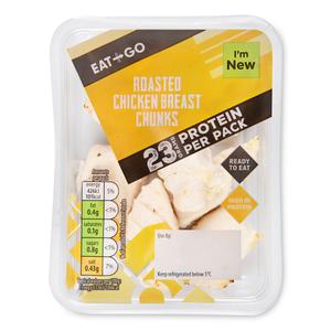 Eat & Go Roasted Chicken Breast Chunks 80g