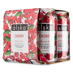 Alska Cherry Swedish Premium Cider 4 X 330ml