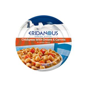 Eridanous Chickpeas With Onions & Carrots in Lemon Sauce