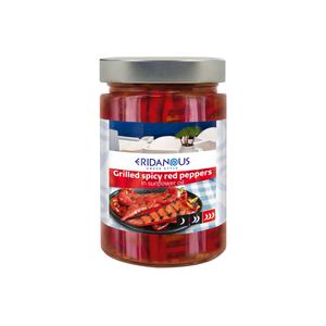 Eridanous Grilled Spicy Red Peppers in Oil