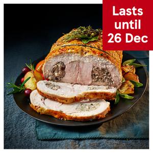 Tesco Finest Free Range Bronze Double Stuffed Boneless Turkey Breast Serves 8-10