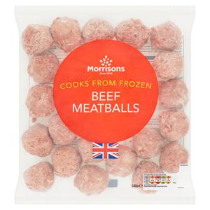 Morrisons Beef Meatballs