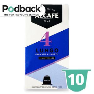 Alcafe Lungo Coffee Pods 10 Pack