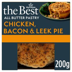 Morrisons Chicken Ham & Leek Pie