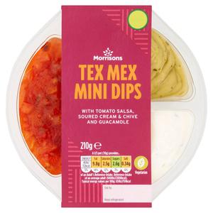 Morrisons Tex Mex Mini Dip Selection