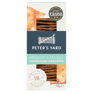 Morrisons Peter's Yard Rosemary & Sea Salt Sourdough Crackers