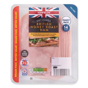 Ashfields Dry Cured British Honey Roast Ham 240g