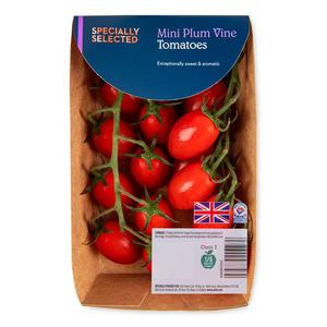 Specially Selected Mini Plum On The Vine Tomatoes 220g