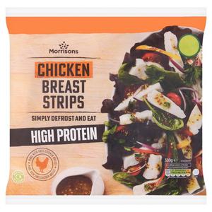 Market Street Morrisons Cooked Chicken Breast Strips