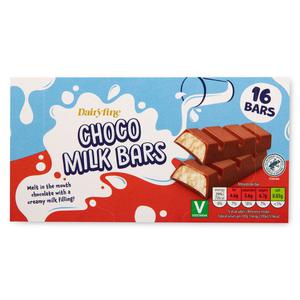 Dairyfine Choco Milk Bars 16x12.5g