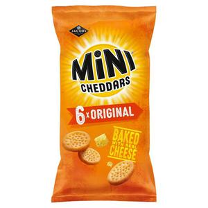 Mini Cheddars Jacobs 6 Original 6 X Pack