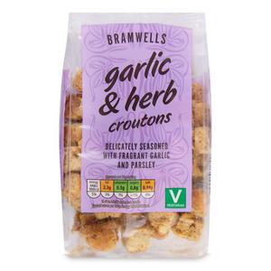 Bramwells Garlic & Herb Croutons 100g