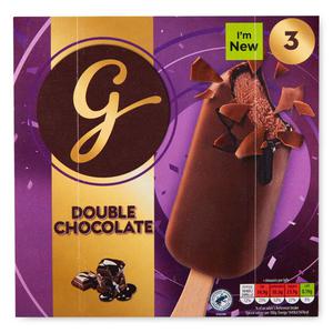 Giannis Double Chocolate Ice Cream 3x72g