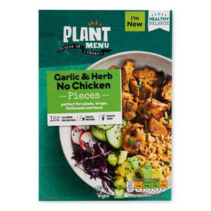 Plant Menu Garlic & Herb No Chicken Pieces 240g