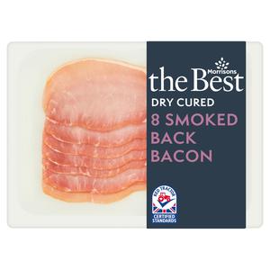 Morrisons The Best Dry Cured Smoked Back Bacon