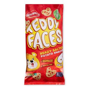 Snackrite Teddy Faces 6x15g