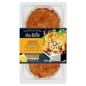 Morrisons The Best Salmon With Sicilian Lemon Fishcakes