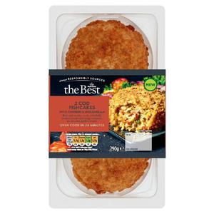 Morrisons The Best Cod & Chorizo Fishcakes