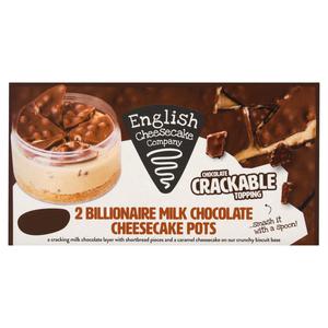 The English Cheesecake Company English Cheesecake Company Billionaire Cracked Cheesecake Pots