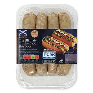 Specially Selected The Ultimate Smoky Bacon Hot Dogs 400g