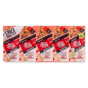 Eat & Go Snackin Chicken BBQ Fillets 5x35g