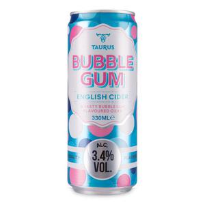 Taurus Bubble Gum Flavoured English Pear Cider 330ml