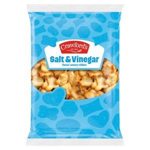 Crawfords Salt & Vinegar Flavour Savoury Nibbles 200g