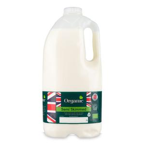 Cowbelle Organic Semi-skimmed 4 Pints