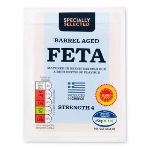 Specially Selected Barrel Aged Feta Cheese 200g