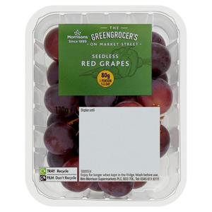 Morrisons Red Grapes