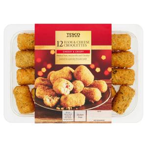 Tesco 12 Ham & Cheese Croquettes 240G