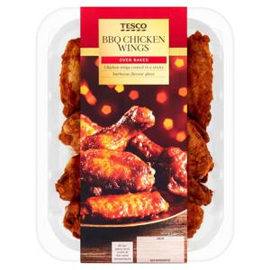 Tesco Sticky Bbq Chicken Wings 300G