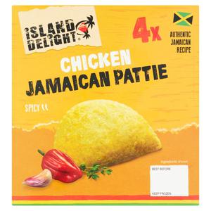 Island Delight Chicken Jamaican Spicy Pattie