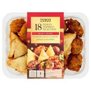 Tesco 18 Indian Inspired Selection 400G