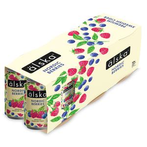 Alska Nordic Berries Cider 10 X 330ml