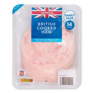 Ashfields British Cooked Ham 300g