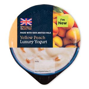 Specially Selected Yellow Peach Luxury Yogurt 150g