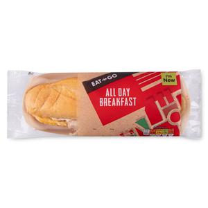 Heat & Go All Day Breakfast Sub Roll 212g