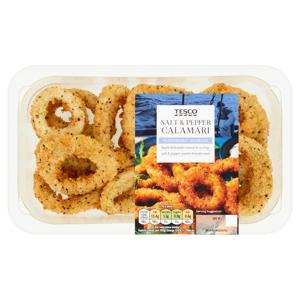 Tesco Salt & Pepper Calamari 200G