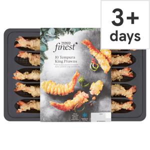 Tesco Finest 10 Tempura King Prawns 175G