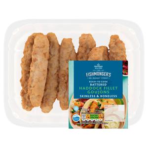 Morrisons Market Street Battered Haddock Fillet Goujons