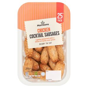 Morrisons 25 Chicken Cocktail Sausages