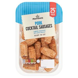 Morrisons 25 Pork Cocktail Sausages