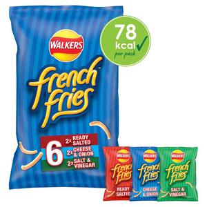 Walkers French Fries Variety Multipack Snacks Crisps